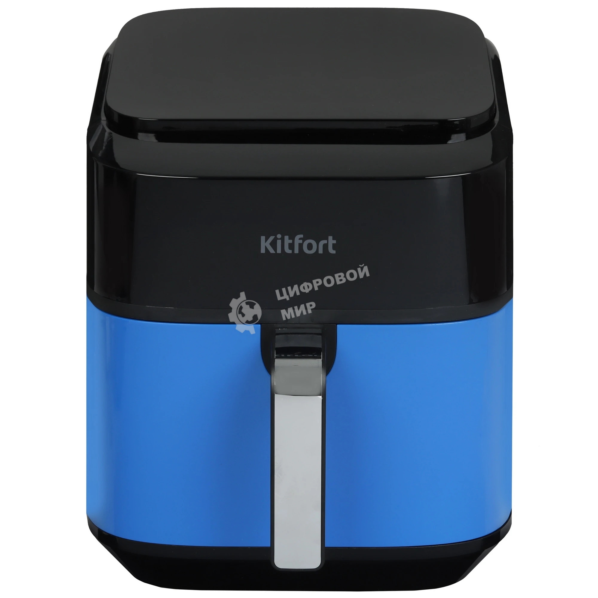 Аэрогриль Kitfort КТ-2263 синий/черный, 1800 Вт, 6.3 л, сенсор, 8 программ