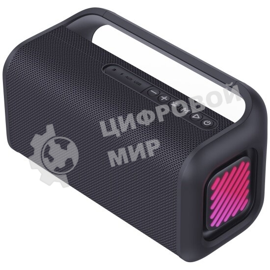Колонка портативная Digma D-PS1526 черный 40W 2.0 BT 10м 3000mAh