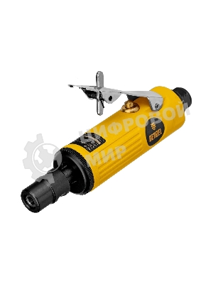 Пневмошлифмашина прямая Denzel PGS25000, 25000 об/мин, 10 шлиф. камней, цанга - 3, 6 мм, 113 л/мин