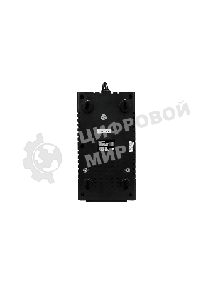 Бытовой стабилизатор напряжения SMARTWATT AVR HOME 500RU (150W - 275W, 500VA, 0.5 кВт, 50 Гц, розеток — 4, LED-дисплей,