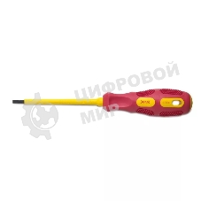 Отвертка шлицевая диэлектрическая 4х100мм BM BM-1114