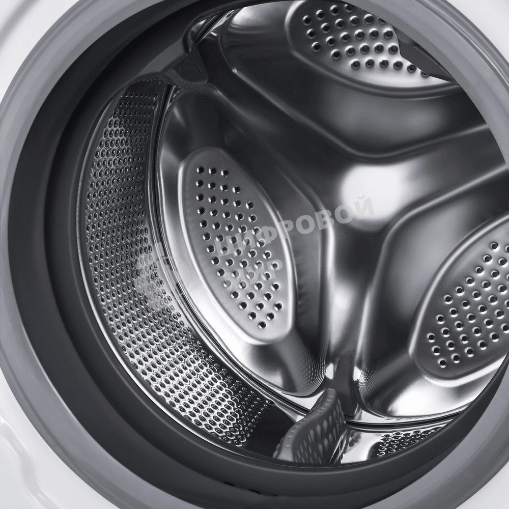 Стиральная машина c инвертором и паром Maunfeld MFWM148IWHT белый, загрузка фронтальная 8 кг, 1400 об/мин, класс: A+++