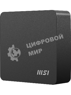 Мини ПК MSI Cubi NUC AI 1UMG-043XRU Core Ultra 5 125H (1.2) 16Gb SSD 512Gb Graphics CR без ОС 2xGbitEth WiFi BT 120W черный (9S6-B20911-043)