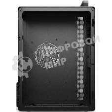 Компьютерный корпус CBR mATX Minitower V205, без БП, 1хUSB 3.0, 1хUSB 2.0, HD Audio+Mic, ручка, каркас металл 1.8мм, Black PCC-MATX-V205-WPSU