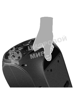 Колонка АС SVEN PS-750, черный (80 Вт, TWS, Bluetooth, FM, USB, microSD, LED-дисплей, 2х4400мА*ч)