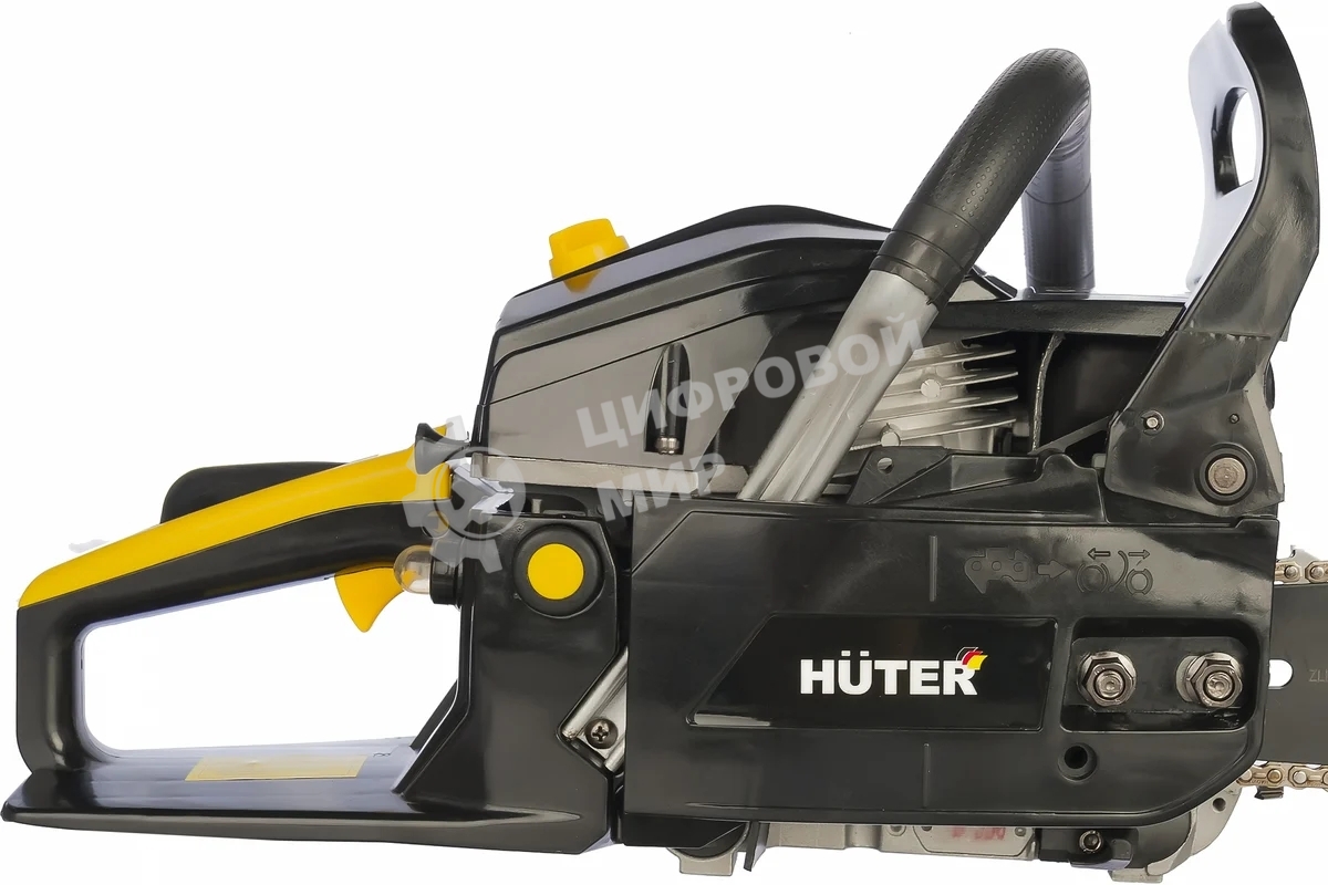 Бензопила Huter BS-52 70/6/32.4 квт, 52 см3, бак 0,55 л, антивиб. система, шина 50 см/20