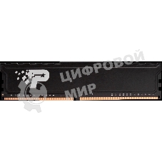 Оперативная память Patriot Memory 8GB DDR4 2666MHz RTL PC4-21300 CL19 DIMM 288-pin 1.2В single rank с радиатором Ret