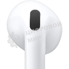 Наушники TWS Apple AirPods 4 ANC белый, вкладыши, Bluetooth, активное шумоподавление, беспроводная зарядка, до 4 ч