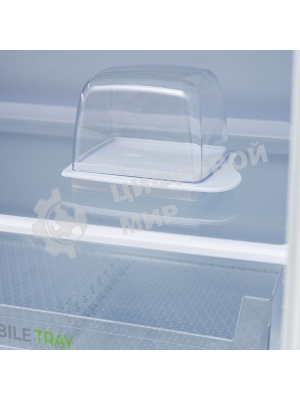 Холодильник Бирюса М6131 металлик двухкамерный 210/135 л морозилка снизу, автоматическое оттаивание