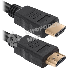 Кабель DEFENDER (87338) HDMI 08 HDMI M-M, ver 2.0, 3.0 м