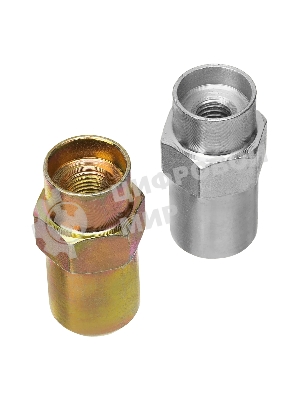 Катушка для триммера Denzel полуавтомат. легкая заправка гайка М10 М10 М8, лев.,шаг 1,0 1,25мм