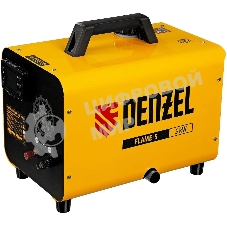 Дизельная тепловая портативная пушка Denzel Flame-5, 5кВт, 300м3/ч, непр.наг., циф. терм.