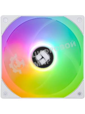 Кулер для корпуса Thermalright TL-C12RW-S V2 Reverse (120x120x25mm, 4-pin PWM, ARGB, 58CFM, 25.6dBA, 1500RPM, White)