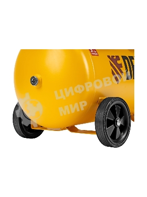 Компрессор безмасл. малошумный Denzel DLP -3000/50, 3 кВт, 2х1,5 кВт,50 л, 2850 об/мин,500 л/мин