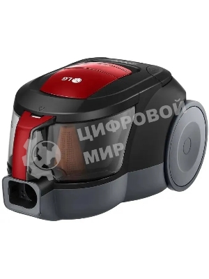 Пылесос LG VC5316NNTR черный/красный, 330/1600 Вт, уборка сухая, пылесборник контейнер 1.3 л