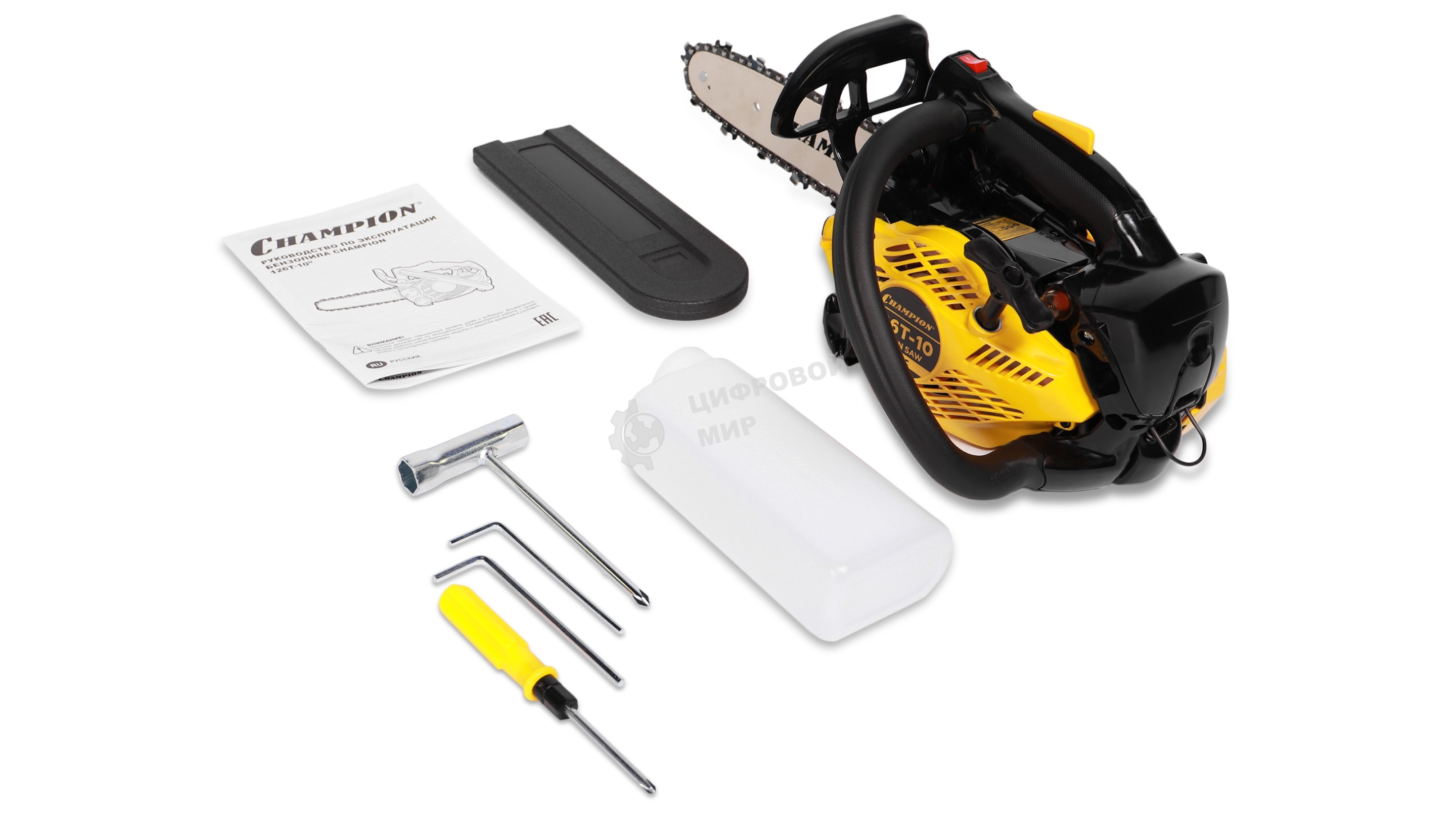 Бензопила Champion 126T-10 1,15 кВт 25 см 2,4 кг