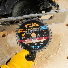 Пильный диск по дереву Denzel ф150 х 20 мм, 36 зубов, тонкий