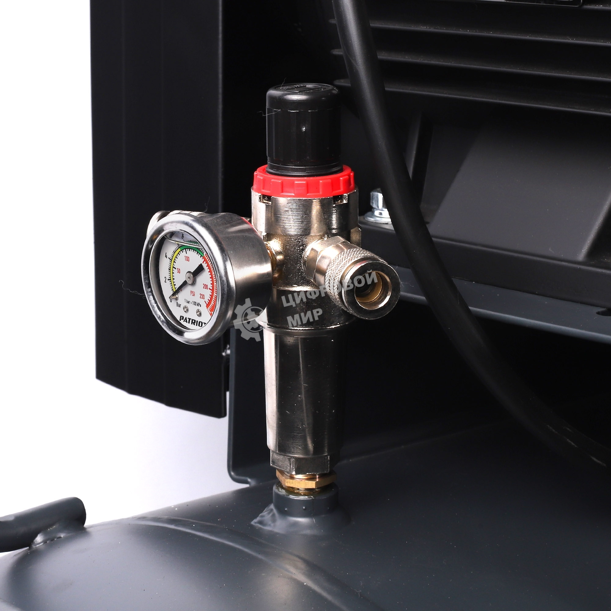 Компрессор поршневой Patriot KRX 950 L270 D ременной, масляный, 950 л/мин, 270 л, 10 бар, 5.5 кВт, 400 В