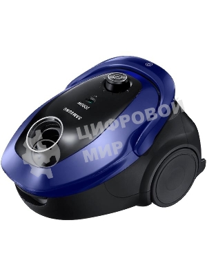 Пылесос Samsung SC20M255AWB синий, 460/2000 Вт, уборка сухая, пылесборник мешок 2.5 л