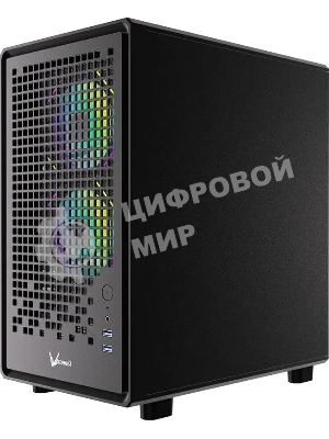Компьютерный корпус Aerocool/Formula Air Mesh G2 черный без БП mATX 3x120мм 2xUSB 3.0 audio