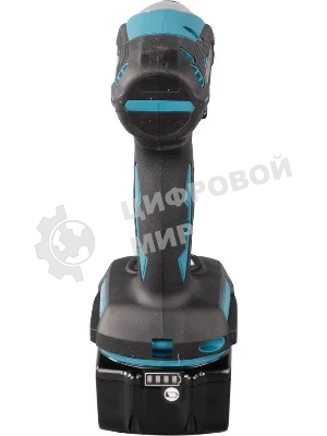 Дрель-шуруповерт Makita DTD157RTJ, 18 В, 5 Ач, 140 Нм, бесщеточный, ударный