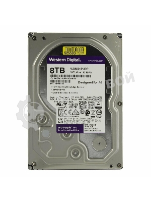 Жесткий диск HDD Western Digital 8Tb 7200rpm SATA-III 256Mb 3.5