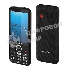 Мобильный телефон Maxvi B35 черный