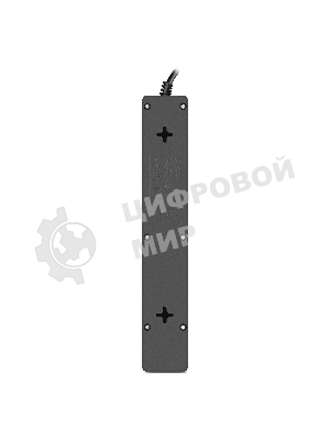 Сетевой фильтр SVEN SF-05E 5,0 м (5 розеток с защитными шторками) черный, цветная коробка