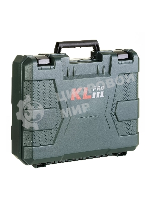 Профессиональный бесщеточный винтоверт аккумуляторный KLPRO KLDV18BH-50 (18В, Li-ion-2шт, 5.0А·ч, 220Нм, 2 скорости, подсветка,З/У,в кейсе)