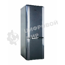 Холодильник DON R-280 G графит двухкамерный 200/90л морозилка снизу