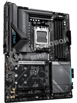 Материнская плата Gigabyte X870E EAGLE X WF7 Socket AM5 AMD X870E 4xDDR5 ATX AC`97 8ch(7.1) 5Gigabit RAID+HDMI