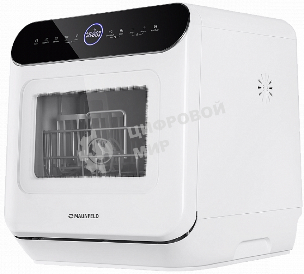Посудомоечная машина Maunfeld MWF07IM, белый, 42 см, 3 компл., 58 дБ, класс B