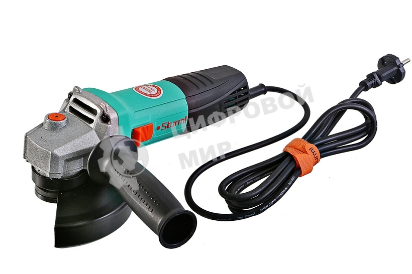 Угловая шлифовальная машина Sturm! AG95125 900Вт 10000об/мин рез.шпин.:M14 d=125мм