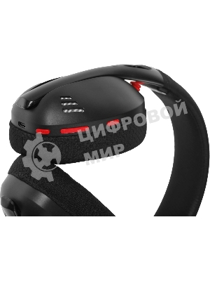 Гарнитура Redragon Ire Pro чёрный, беспроводная + проводная, Bluetooth / USB, до 25 ч