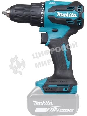 Дрель-шуруповерт Makita DHP490Z аккум. патрон:быстрозажимной