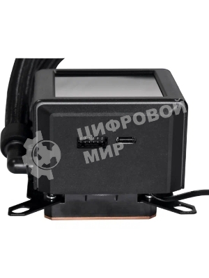 СВО для процессора LIAN LI Galahad II LCD SL-INF G89.GA2ALCD36INB.00 черный 120мм алюминий+медь 1200rpm 29db 4-pin