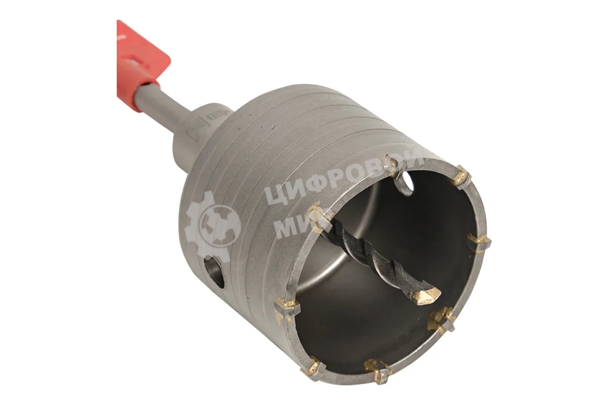 Коронка буровая по бетону с оснасткой TCT-72 М22 SDS-plus Master EKF tct-72-m22