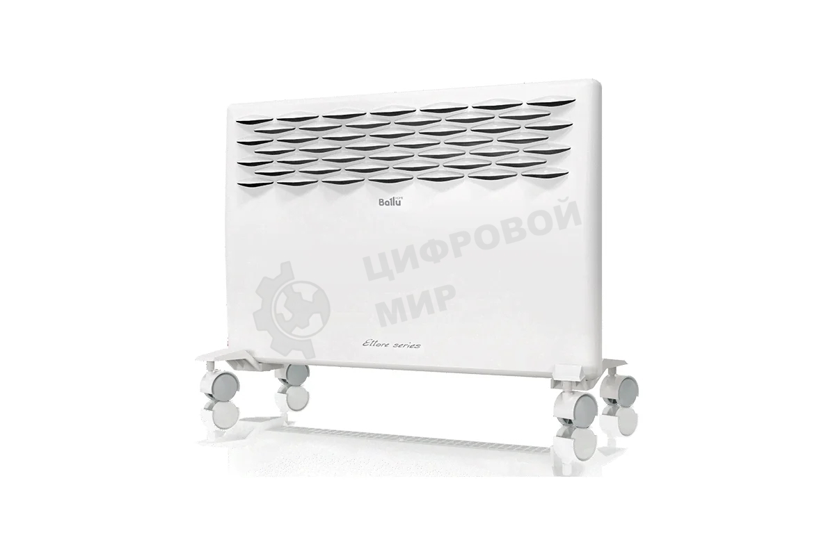 Конвектор электрический Ballu Ettore BEC/ETMR-1500 белый, 1500 Вт, 20 м2, термостат