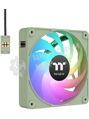 Комплект вентиляторов для корпуса Thermaltake CT120 EX ARGb Sync (3 шт.) зеленый, 120 мм, 2000 об/мин, 28.5 дБ, 4 pin