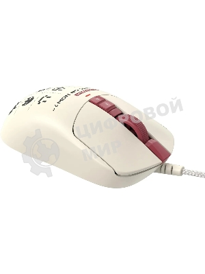Мышь проводная A4Tech Bloody W72 Ultra Pixels Red рисунок/бежевый/красный, 20000 dpi, USB, кнопки - 7