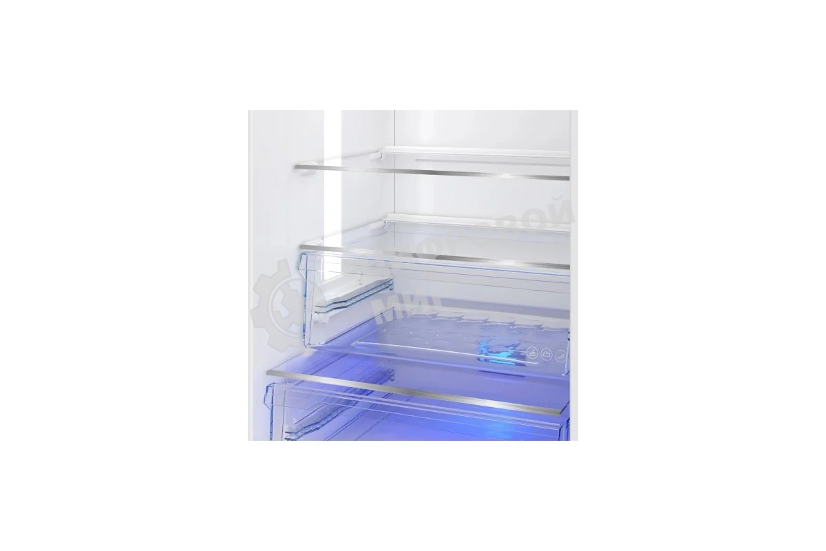 Холодильник Beko B3RCNK362HX нержавеющая сталь двухкамерный 220/100л морозилка снизу Total No Frost