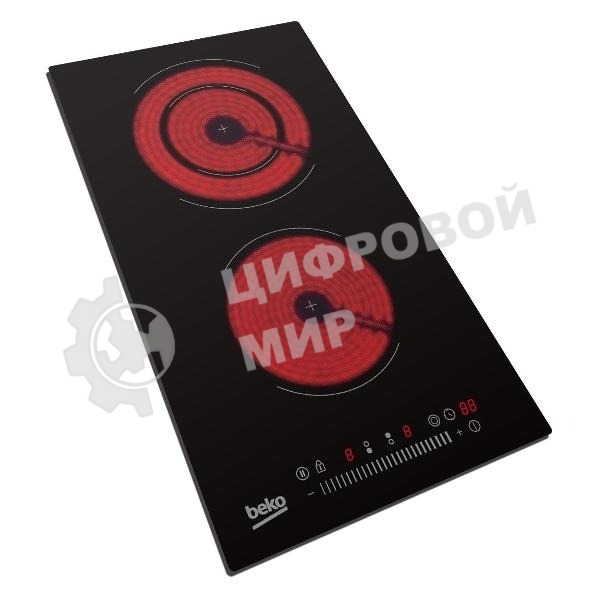 Встраиваемая электрическая варочная панель Beko HDC 32400 TO, Черный