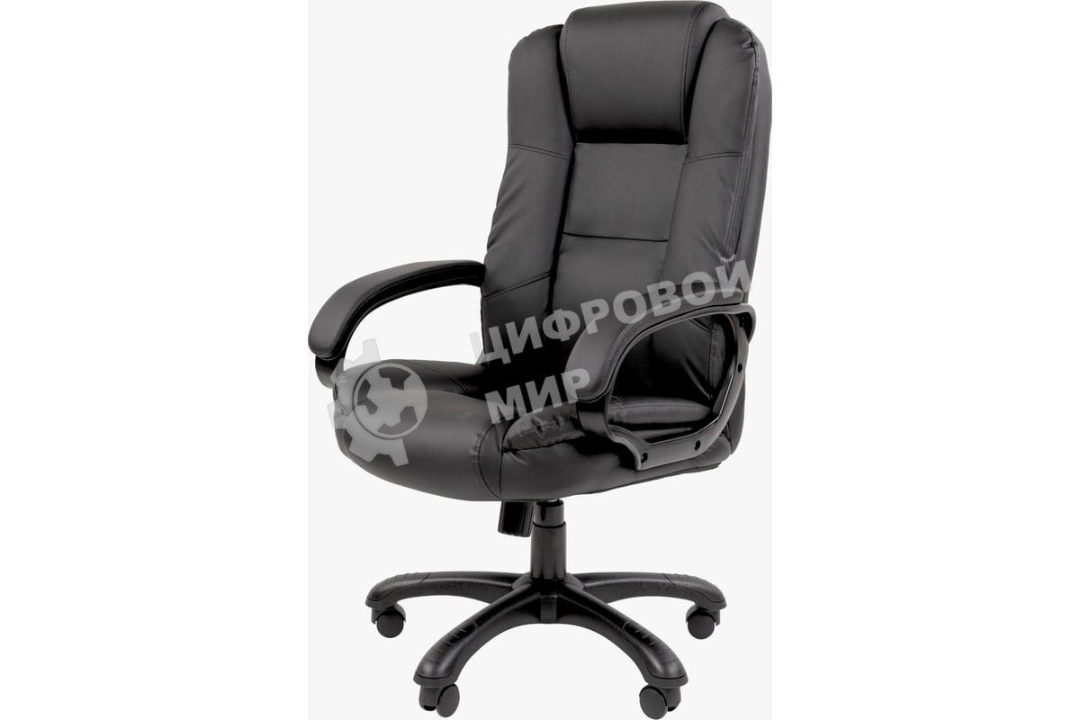 Кресло офисное Chairman 600 Россия экопремиум черный (7158658)