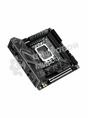 Материнская плата ASUS ROG STRIX B860-I GAMING WIFI, LGA1851, Intel B860, 2xDDR5, 4xSATA, 2xM.2, 1xPCIe 5.0 x16, 1xDP, 1xHDMI, 1xThunderbolt 4, 1x2.5Gb LAN, Wi-Fi 7, 2xUSB 2.0, 3xUSB 3.2 Gen 1, 1xUSB 3.2 Gen 2, 1xUSB 3.2 Gen 2x2, 1xUSB-C, 1xS/PDIF, 2x3.5 мм, 7.1, Mini-ITX