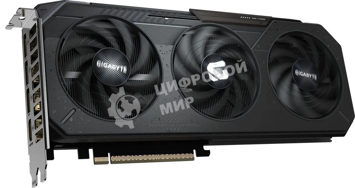 Видеокарта Gigabyte GeForce RTX 5050 8G GAMING OC, NVIDIA RTX 5050, 8 ГБ GDDR6, 128 бит, PCI-e 5.0, 2xHDMI, 2xDP, 2632 МГц