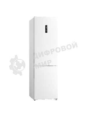Холодильник Korting KNFC 62012 W белый двухкамерный 256/104л морозилка снизу, No Frost