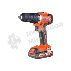 Дрель-шуруповерт Patriot BR 210Li, Аккумуляторная, 21В, 2 АКБ, Кейс