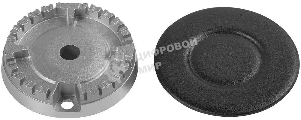 Газовая варочная панель HOMSair HGG641EWH независимая, белый