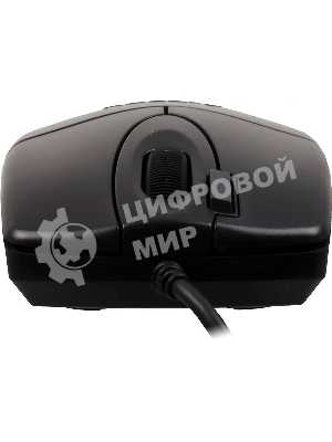 Мышь проводная A4Tech OP-620D черный, 1000 dpi, USB, кнопки - 4