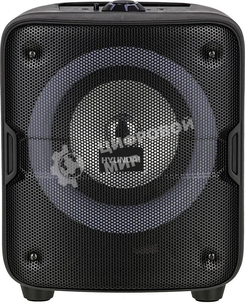 Минисистема Hyundai H-MAC180 черный 30Вт/FM/USB/BT/SD/MMC